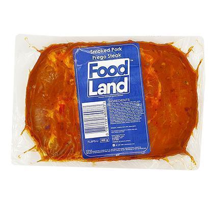 Foodland Smoked Pork Prego Steak 500g